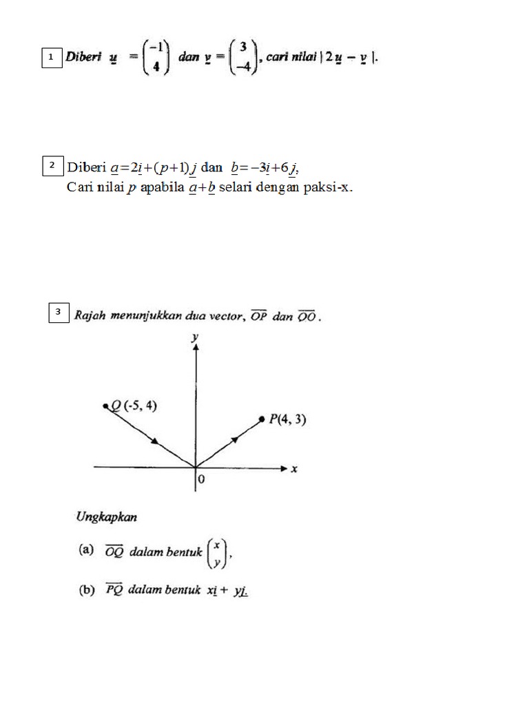 Modul Vektor | PDF