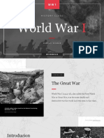 WW1 World War 1 Free Presentation Template by Slidecore 3xt41w