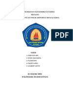 Makalah Keselematan Dan Kesehatan Kerja Tentang Ketentuan-Ketentuan Pokok Mengenai Tenaga Kerja