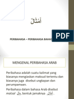 Peribahasa Arab Kelas X SMT Genap