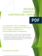 Conceptos de Construcción y Disputa de La Sexualidad