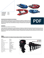 Brosur & Spesifikasi Perahu Karet + Hangkai 9.8