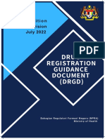 Complete Drug Registration Guidance Document DRGD 3rd Edition 3rd Revision July 2022