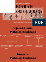 Sejarah Psikologi Olahraga