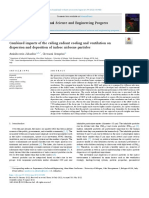 Combined Impacts of The Ceiling Radiant Cooling and Ventilation On Dispersion and Deposition