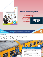 BAB 1 Fungsi Sosiologi Untuk Mengenali Gejala Sosial Di MAsyarakat