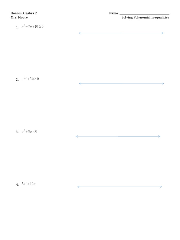 4 9 polynomial inequalities worksheet pdf