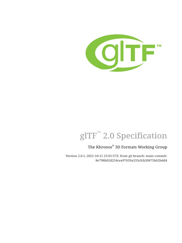 Kurz Erklärt: Gltf 2.0 : glTF Tutorial – NTRJT