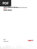 UNI-T UPO1000CS Data Sheet