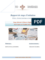 Rapport de Stage Dans Un Cabinet Fiduciere