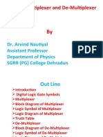 Multiplexer & Demultiplexer by Dr. Arvind Nautiyal