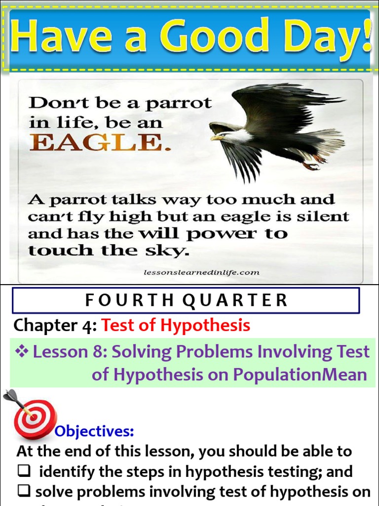 lesson-8-test-hypo-on-pop-mean-pdf-statistical-hypothesis-testing