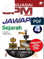 (BUKU JAWAPAN) Modul Menguasai SPM SEJARAH TINGKATAN 4 