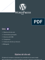 WordPress CMS Trabajo