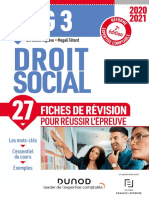 DCG UE3 - Fiches de Droit Social