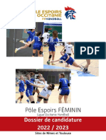 Dossier Pole Fminin Occitanie 22-23