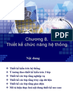 Chuong 8 - PTTKHTTT - Thiet Ke Chuc Nang He Thong - Theo Mo Hinh 3 Lop