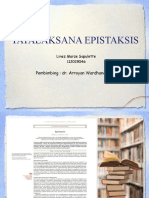 Jurding - Tatalaksana Epistaksis - Linez Marze Sapulette - 112019046 - THT RS KOJA