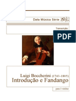 Boccherini - Fandango para 3 Violoes