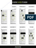 8 Rock Guitar Chords To Know