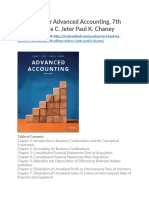 Test Bank For Advanced Accounting 7th Edition Debra C Jeter Paul K Chaney