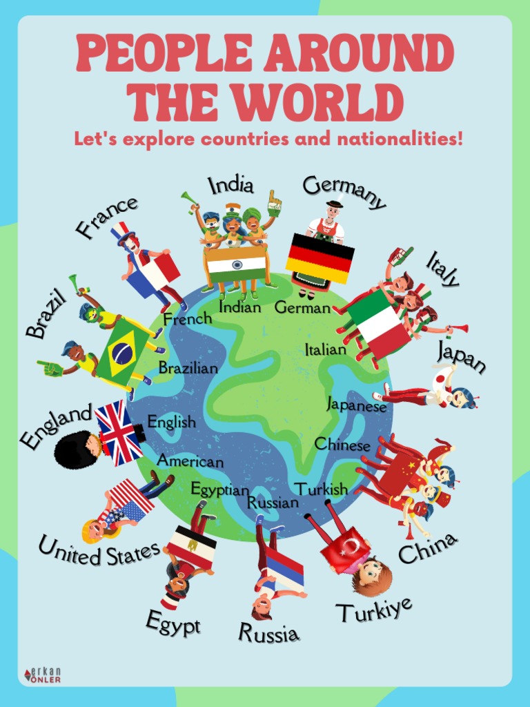 Countries and Nationalities PDF