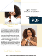 Oprah Winfrey - Trabalho Do Leaders