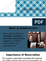 Topic 6 - Reservation