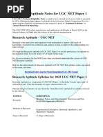 UGC NET Notes and Study Material 2024 | PDF