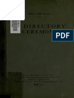 1921 ADirectory of Ceremonial