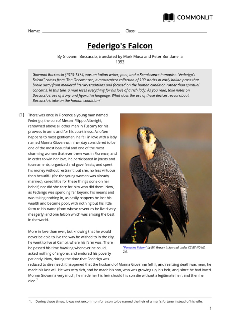 Federigo_s_Falcon PDF