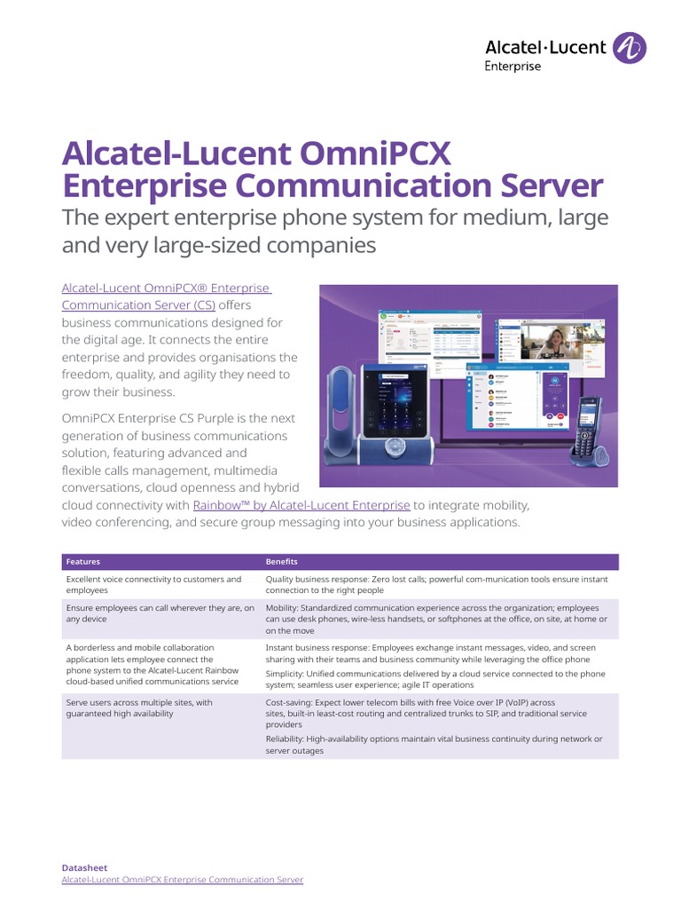 Tổng đài Alcatel-Lucent OmniPCX Enterprise (OXE