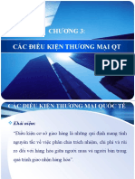 Chương 3: Các Điều Kiện Thương Mại Qt