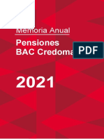 Memoria Anual 2021 AFP Pensiones BAC Credomatic