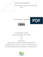 Psicometria Aplicada Al Campo Forense. Pertinencia Social y Científica de Los Instrumentos Psicométricos