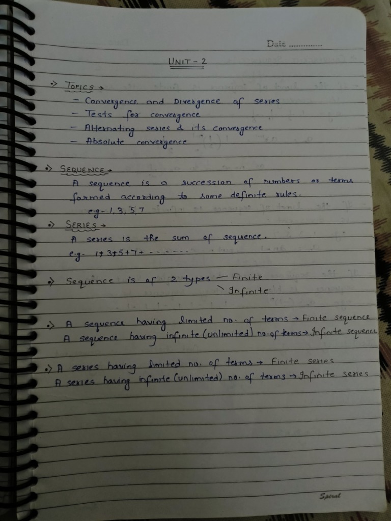 Maths Unit 2 | PDF