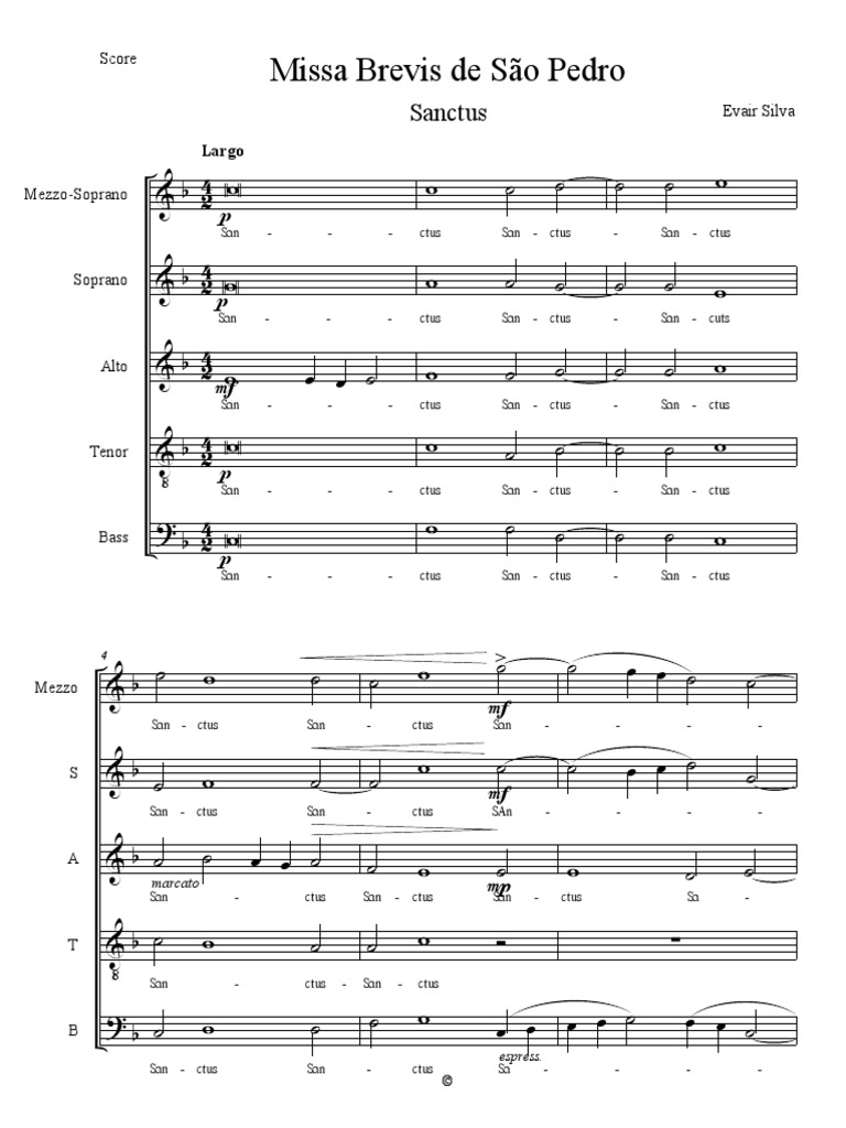 Sanctus (1) | PDF
