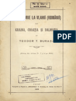 Teodor Burada O Calatorie La Romanii Din Kraina Croatia Si Dalmatia 1908