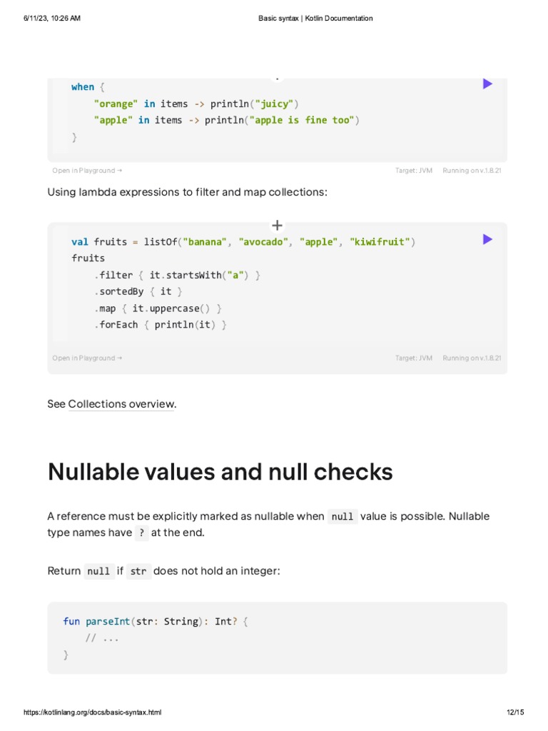 Basic Syntax - 5 | PDF