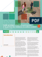 Prevention Et Gestion Des Violences en Milieu Scolaire - Guide Pratique - 3e Edition (Ressource 10154)