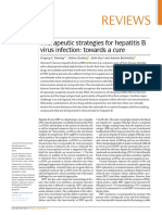 Therapeutic Strategies For Hepatitis B Virus Infection - Towards A Cure