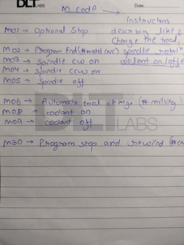CNC Notes | PDF | Science & Mathematics
