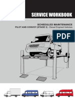 Scheduled Maintenance and Convoy Stage III Diesel Engined Vehicles