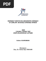 Türkiye Cumhuriyeti Ankara Üniversitesi Sosyal Bilimler Enstitüsü ...