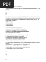 Texas Instruments Placement Paper May 2011