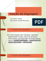 Função Da Linguagem - Slides