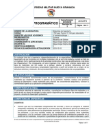 Contenido Programático Materiales de Ingenieria