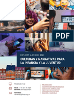 Programa Diploma Superior Culturas y Narrativas para La Infancia y La Juventud 2023