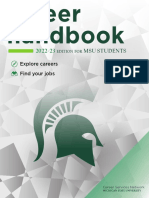 MSU Career Handbook 2022-23 Edition