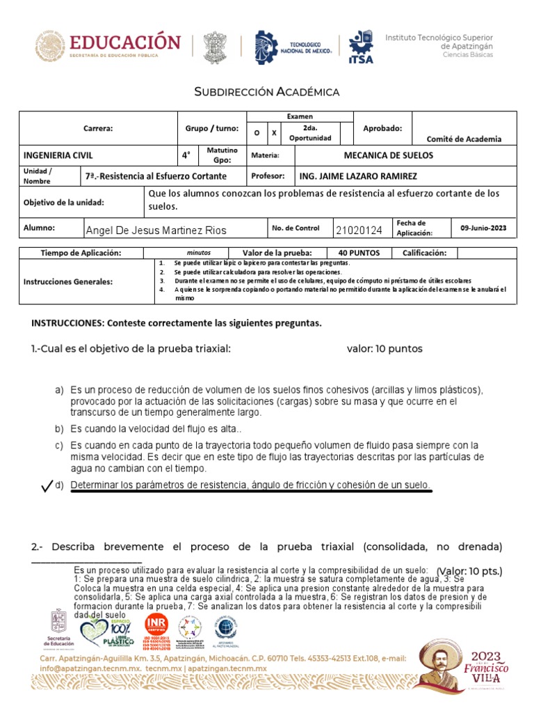 Itn Version 7.00 Examen Final De Inv7